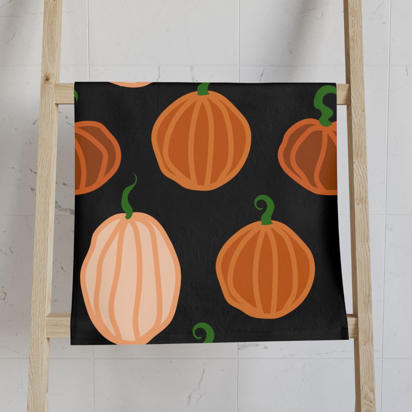 Hand Towel with pumpkins