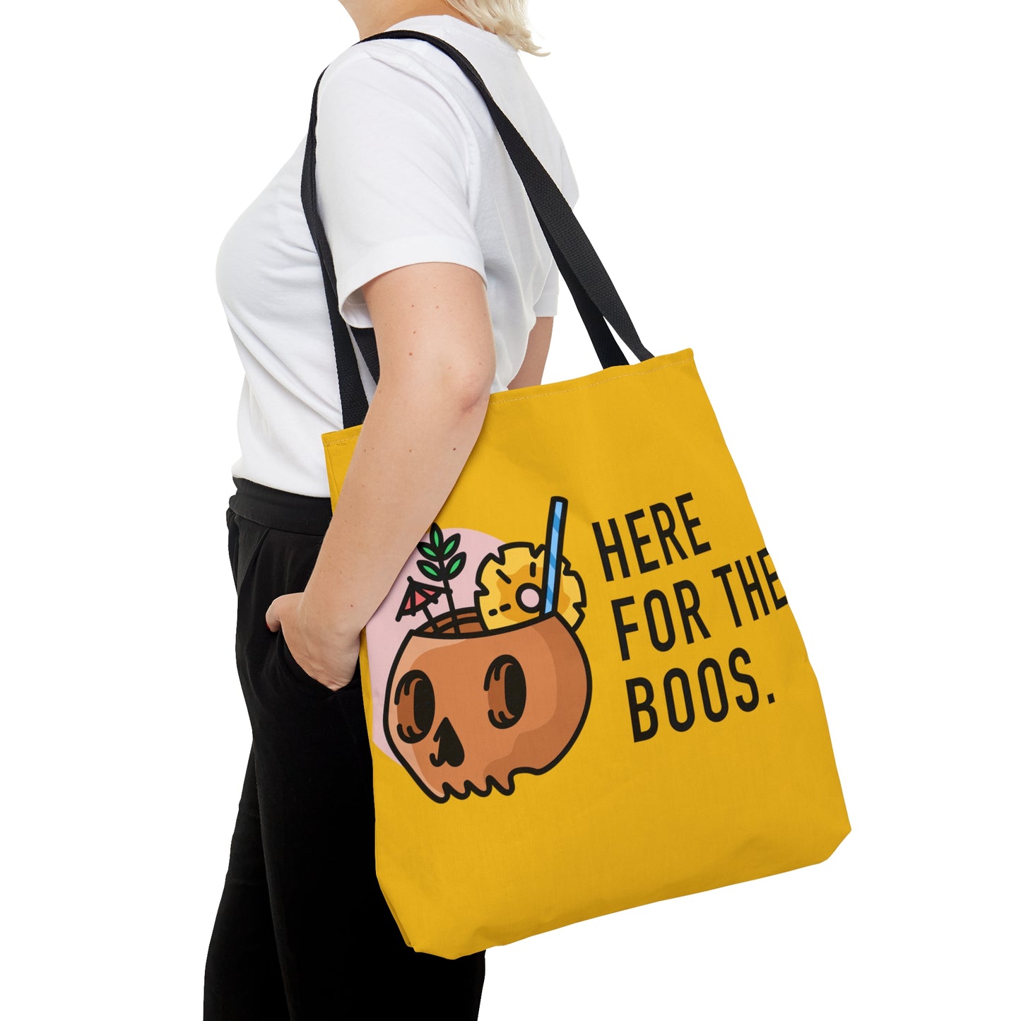 Here for the Boos Tote Bag