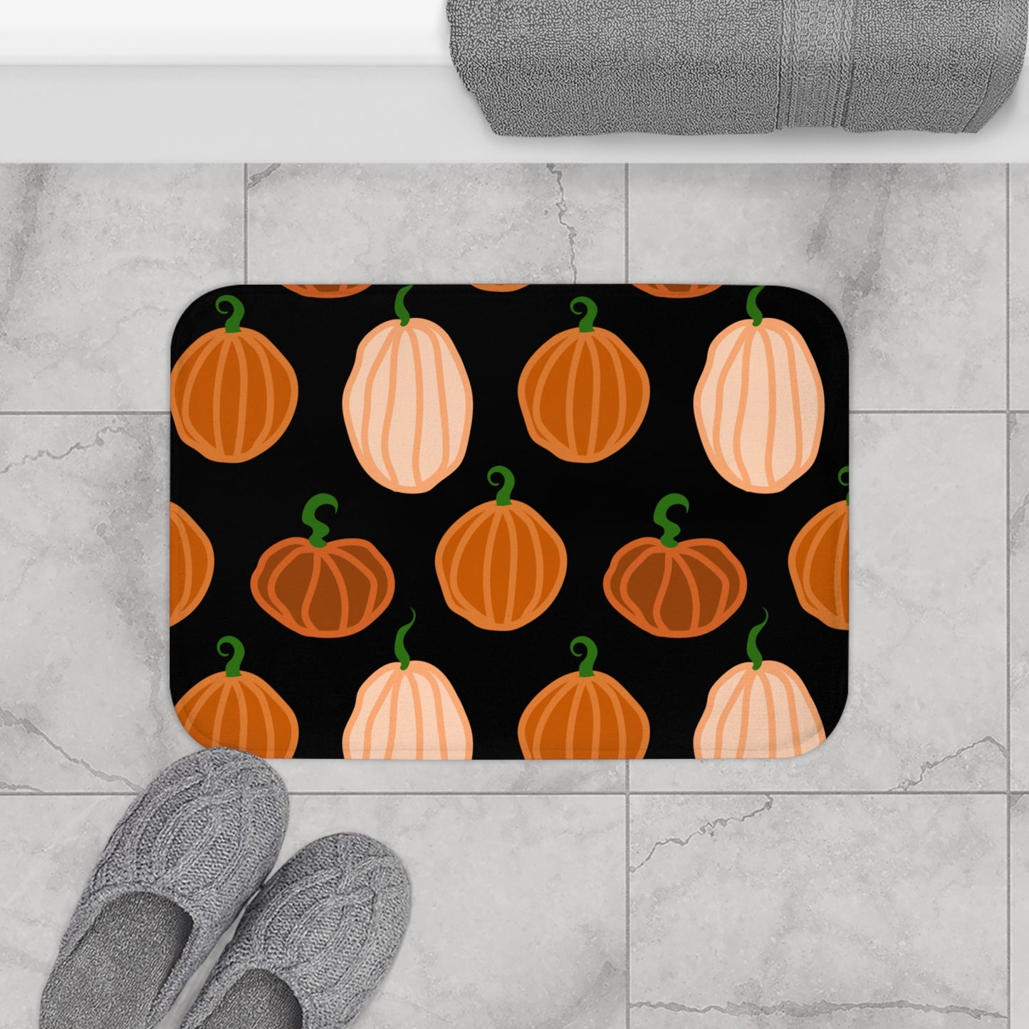 pumpkin Bath Mat