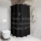 Women Polyester Shower Curtain