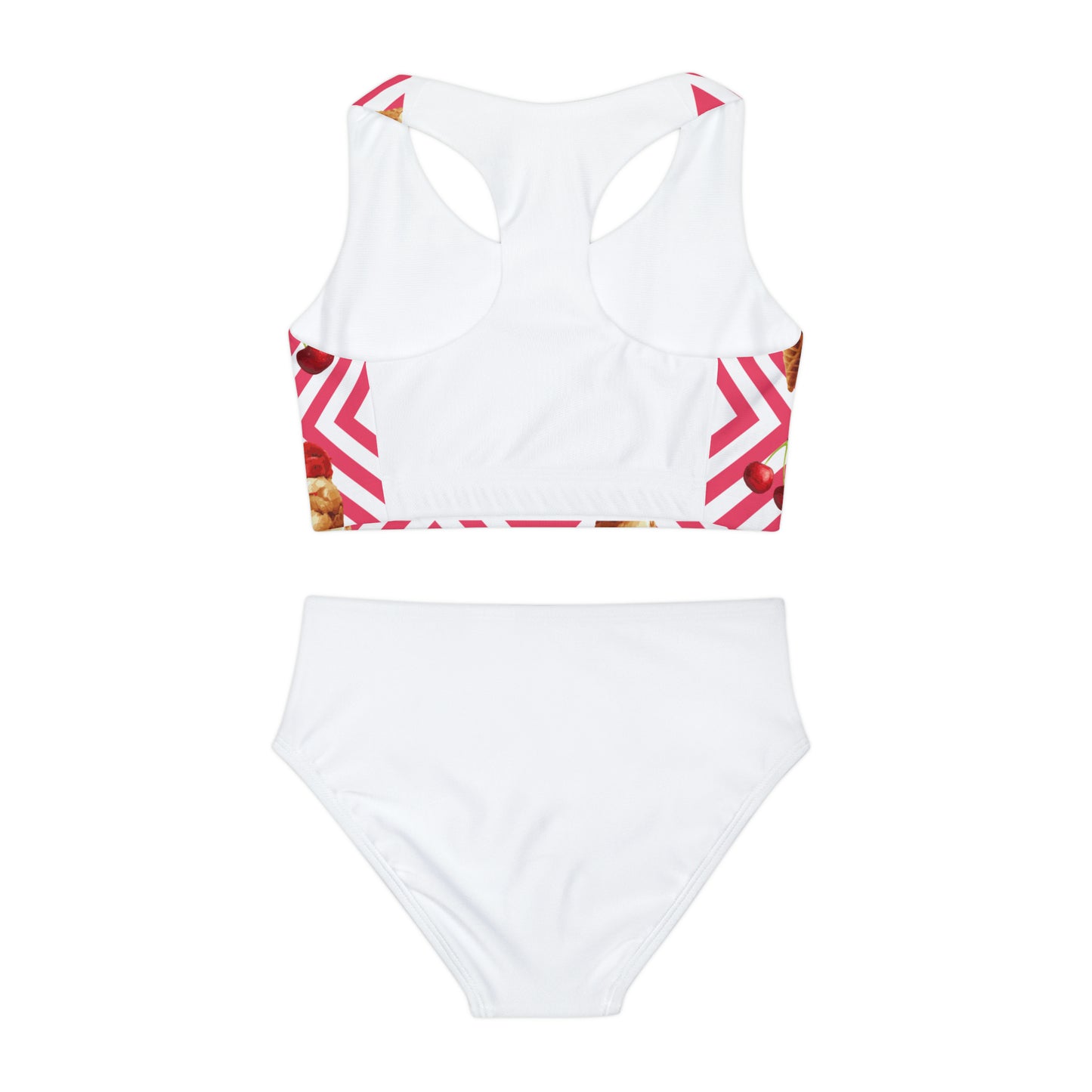 Girls Two Piece Swimsuit (AOP)