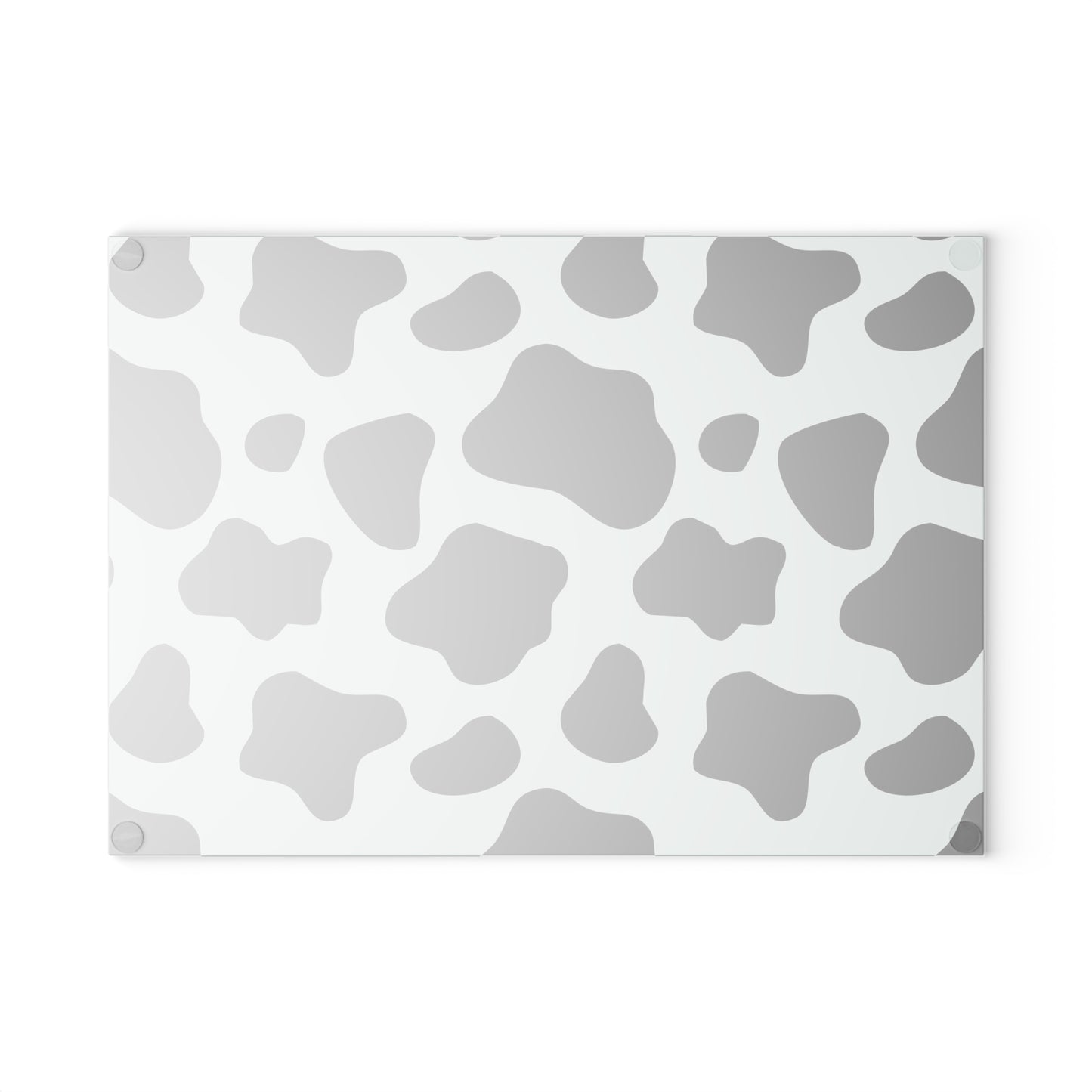 Cow print Glass Cutting Board