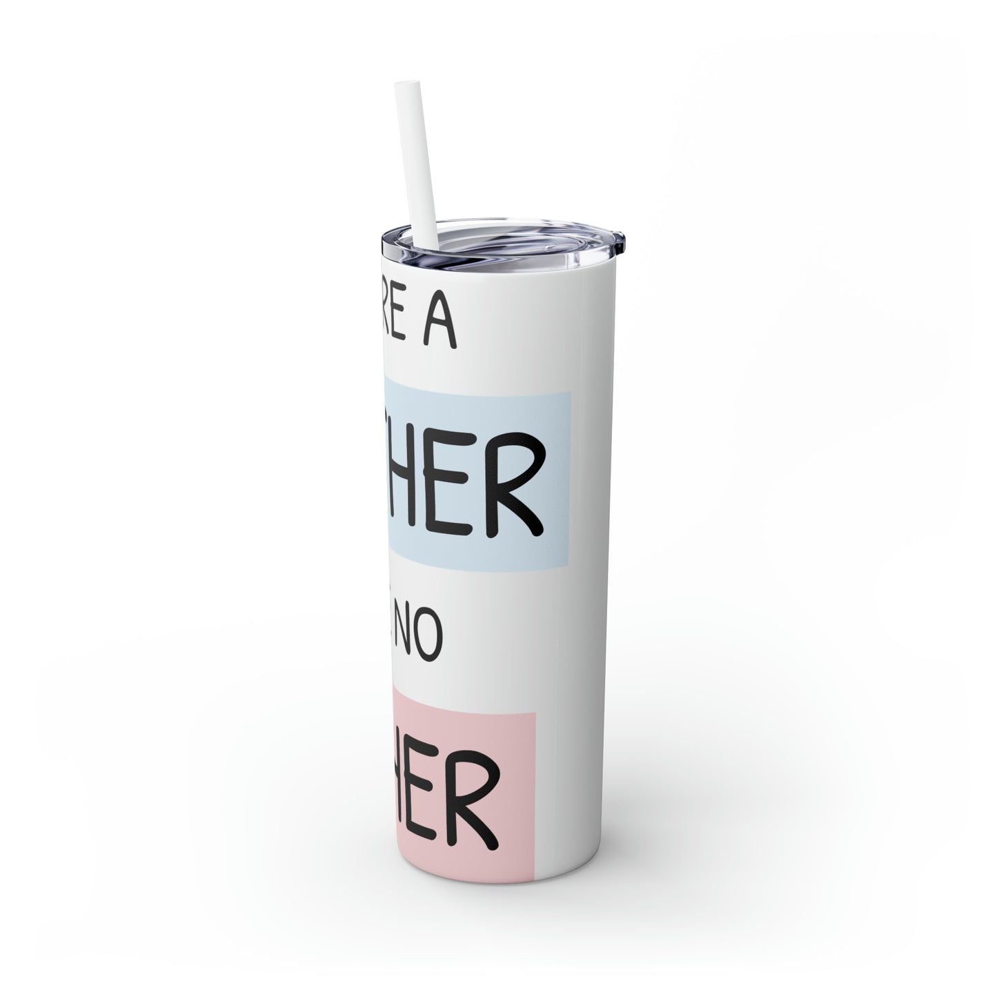 Skinny Tumbler with Straw, 20oz