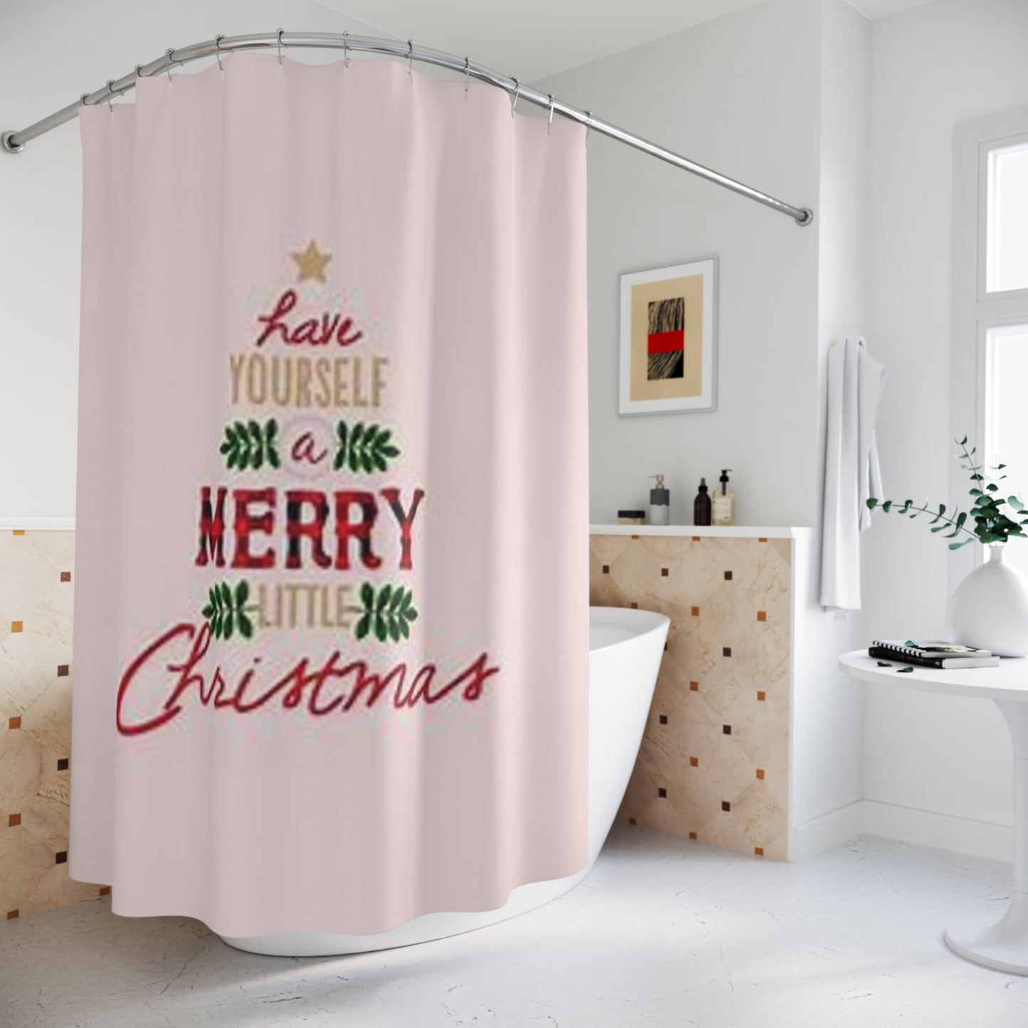 Christmas Shower Curtain