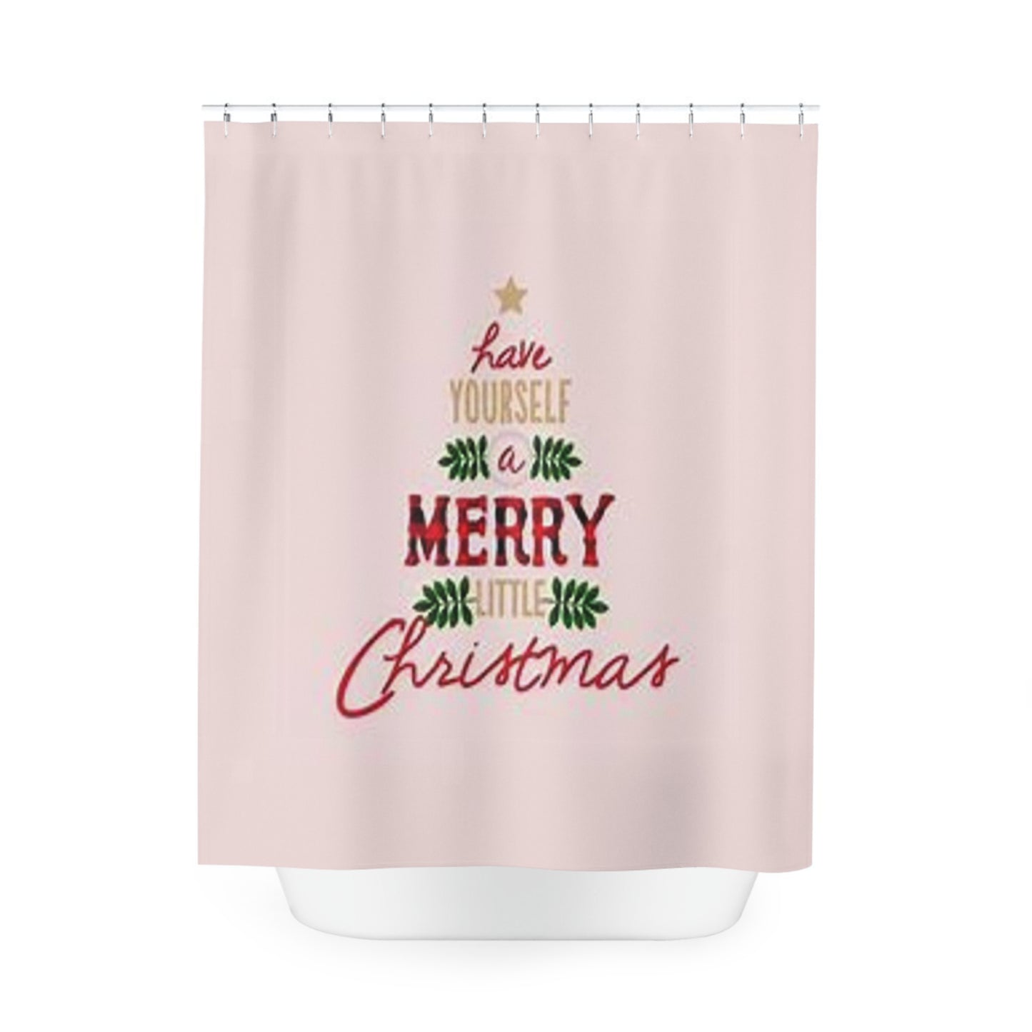 Christmas Shower Curtain