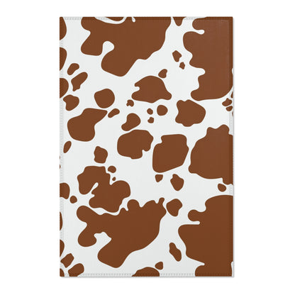 Brown cow Area Rugs