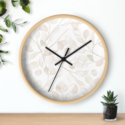 Plant Wall Clock