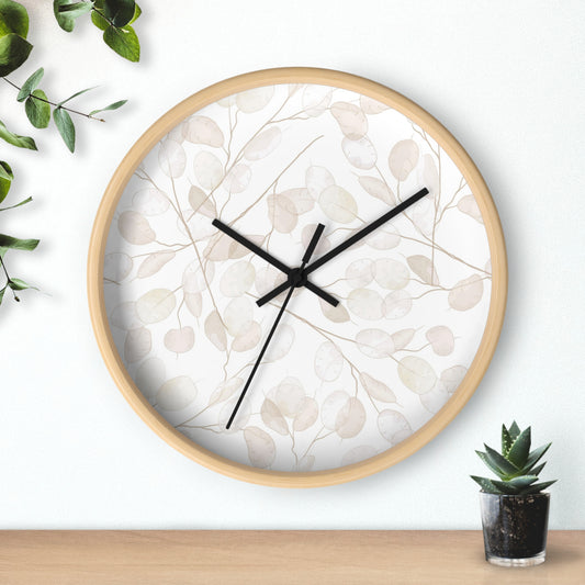 Plant Wall Clock