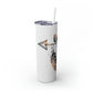 Skinny Tumbler with Straw, 20oz