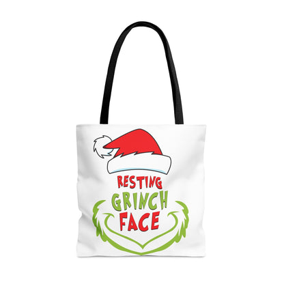 Resting grinch face Tote Bag