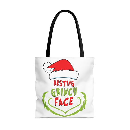 Resting grinch face Tote Bag