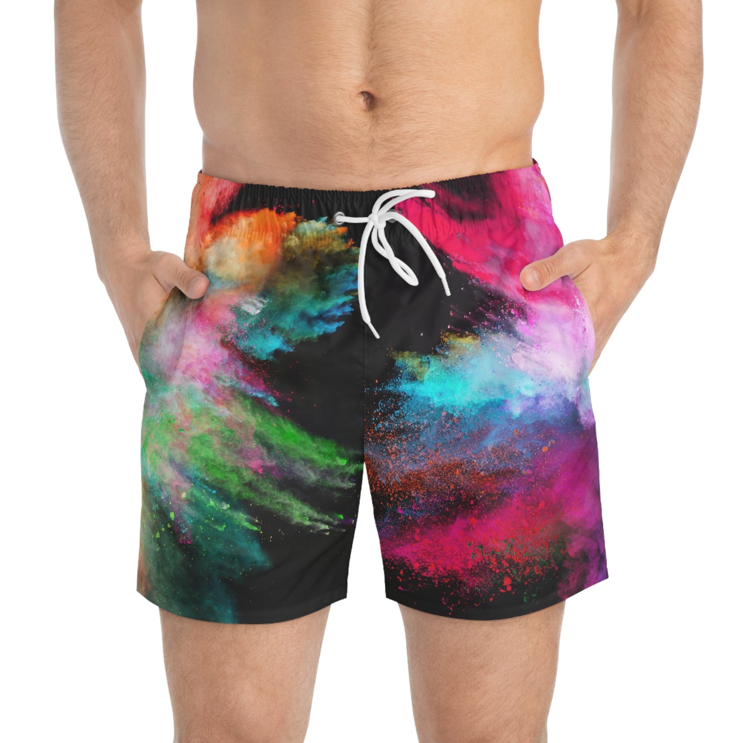 Neon Swim Trunks