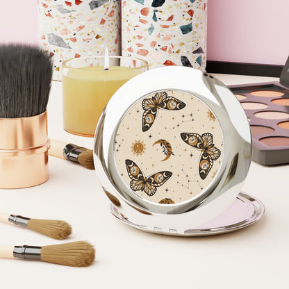 Butterfly Compact Travel Mirror