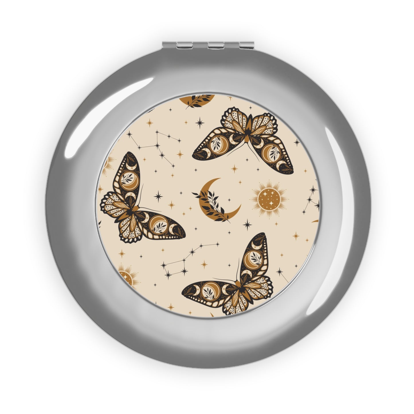 Butterfly Compact Travel Mirror
