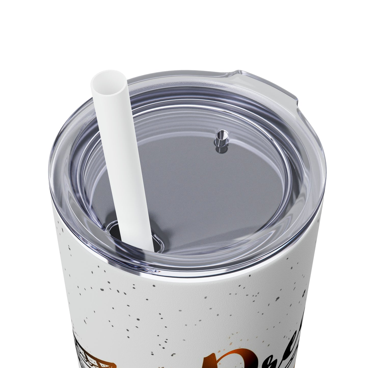 Skinny Tumbler with Straw, 20oz