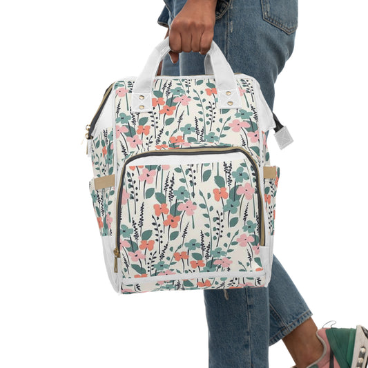 Multifunctional Flower Diaper Bag