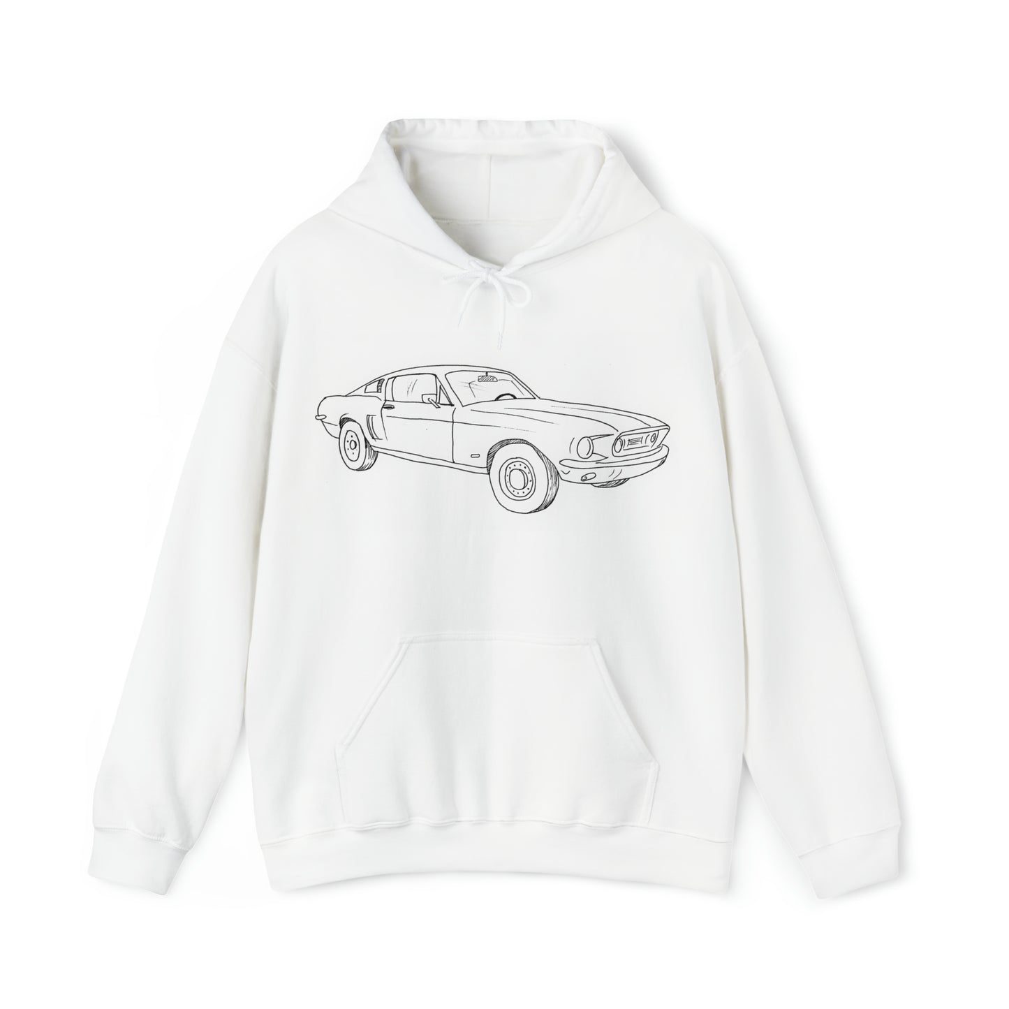 Car Hooded Sweatshirt