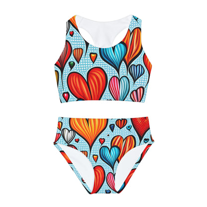 heart swimsuit