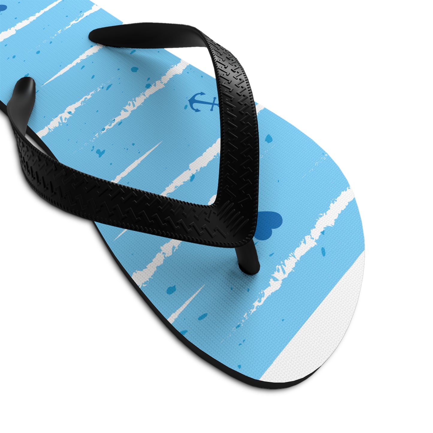 Blue Flip-Flops