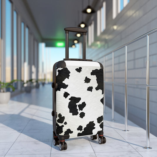 cow print Suitcase