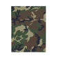 Velveteen Camo Plush Blanket