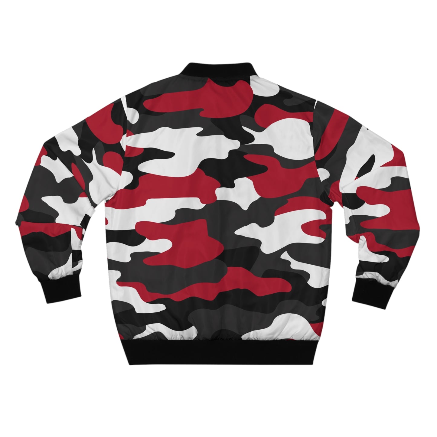 Men's red camo Bomber Jacket