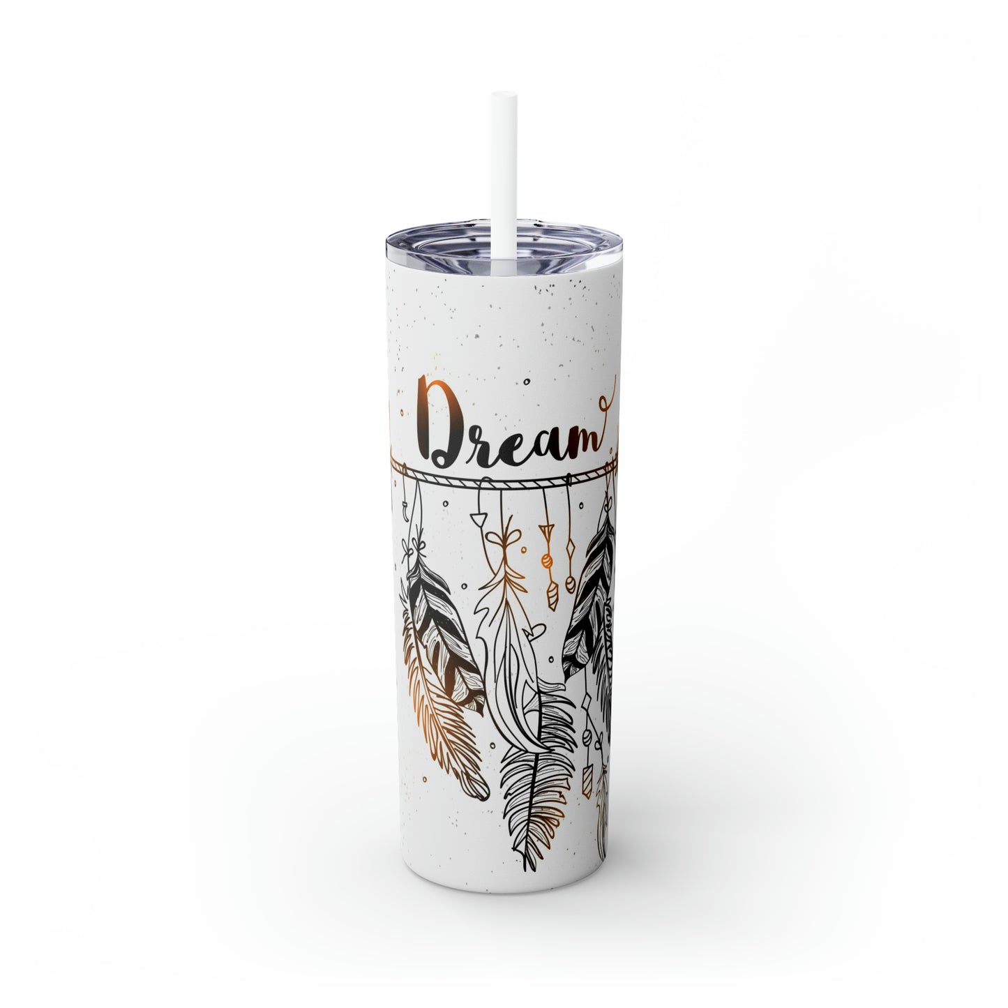 Skinny Tumbler with Straw, 20oz