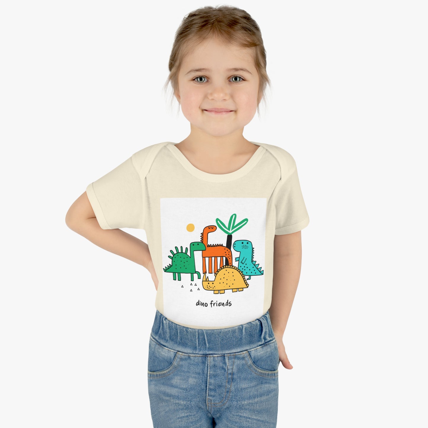 dino friends Bodysuit