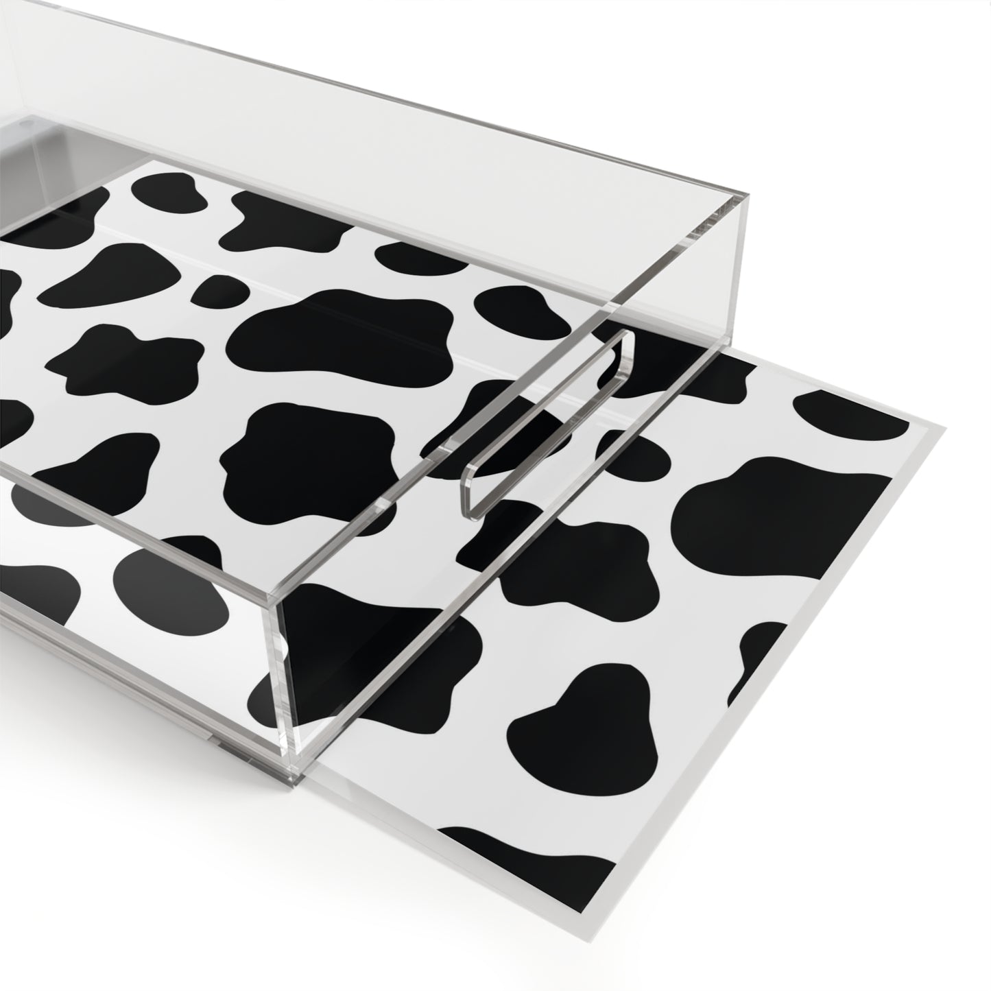 Cow Acrylic Serving Tray