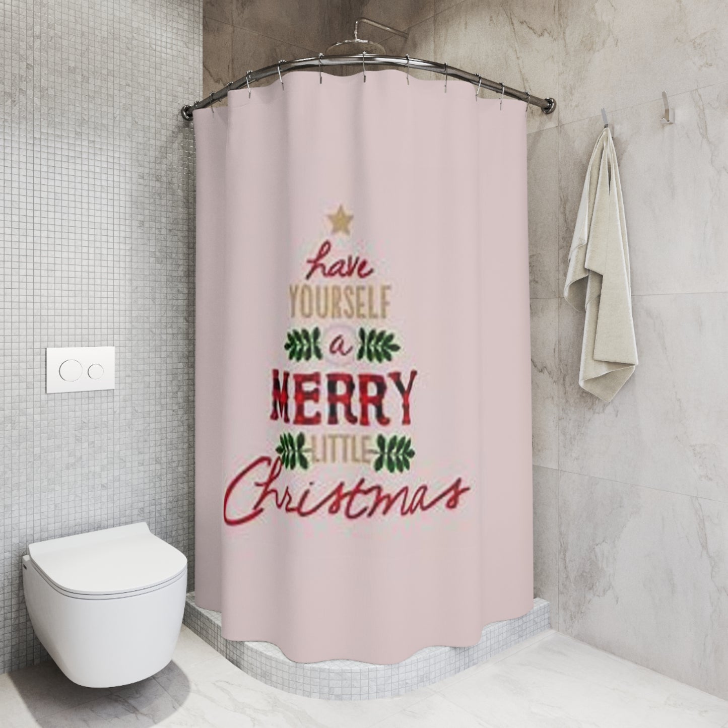 Christmas Shower Curtain