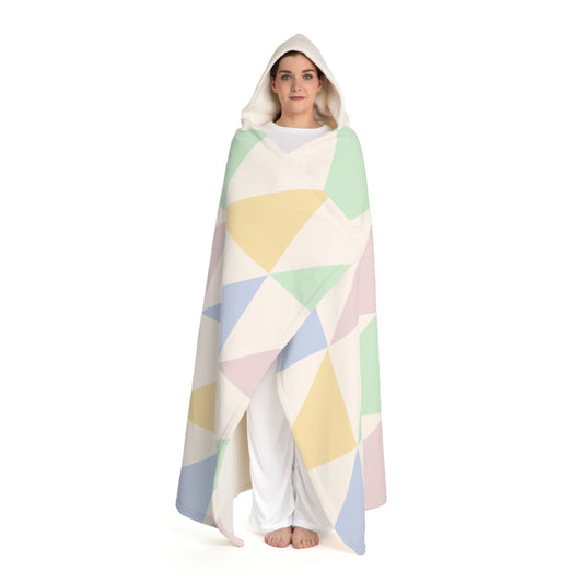 Hooded Sherpa Fleece Blanket