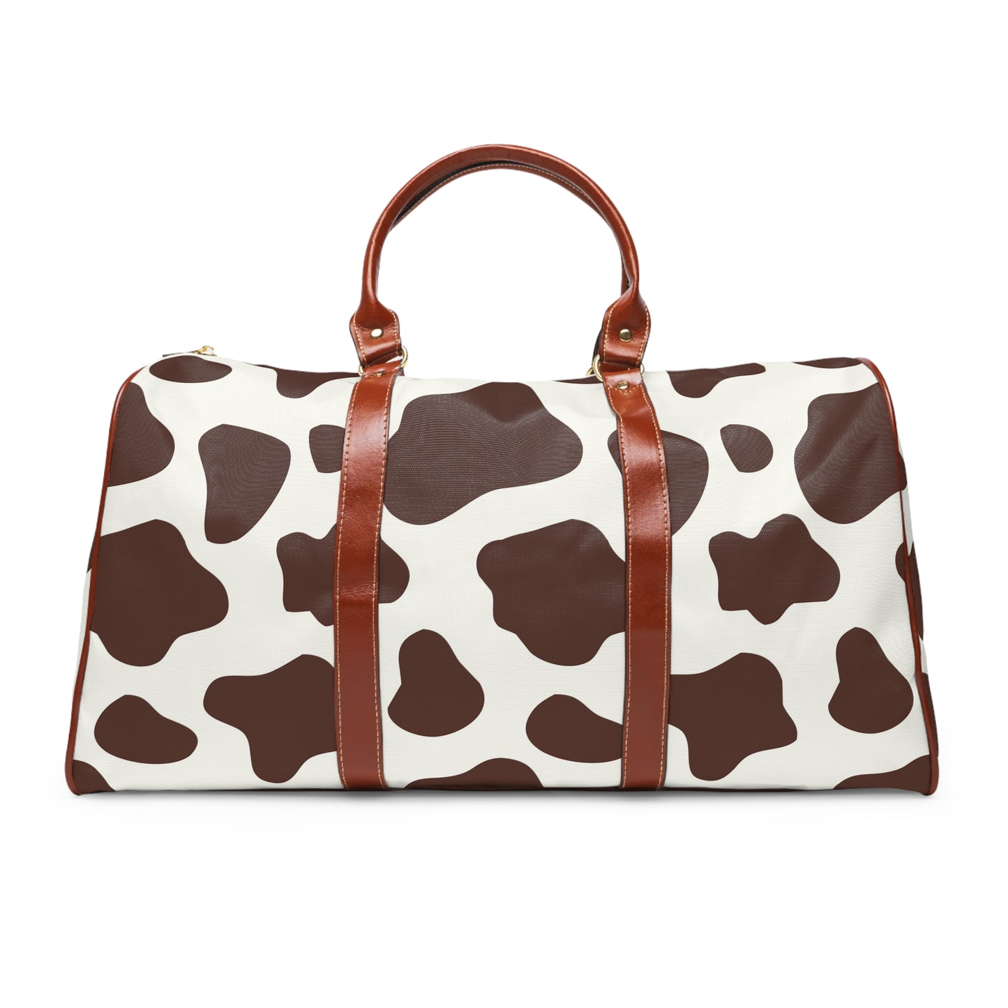 Brown cow Waterproof Travel Bag