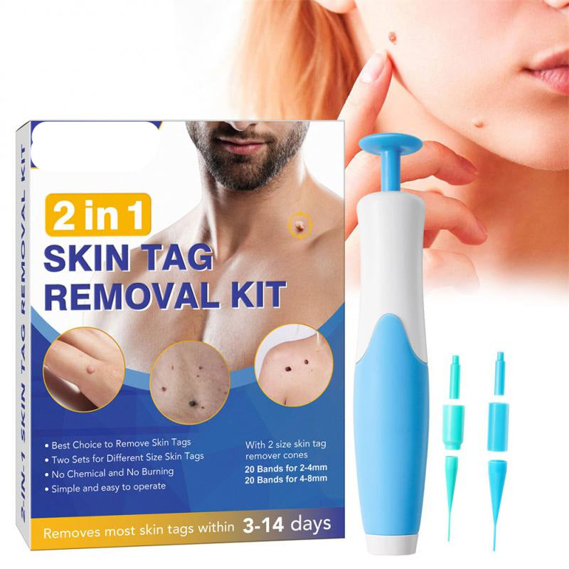 WannableShop™ 2-in-1 Skin Tag Remover Kit