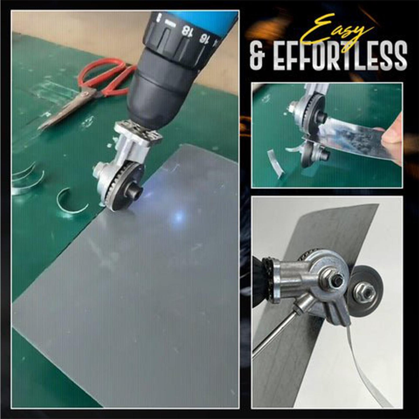 WannableShop™ Electric Drill Plate Cutter